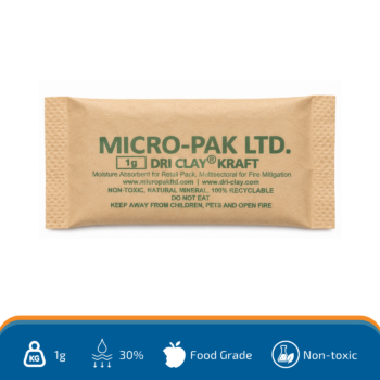 1g Biodegradable Clay Desiccant
