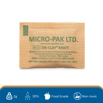 2g Biodegradable Clay Desiccant