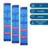Dry Pole 1kg container desiccant strips with moisture protection features