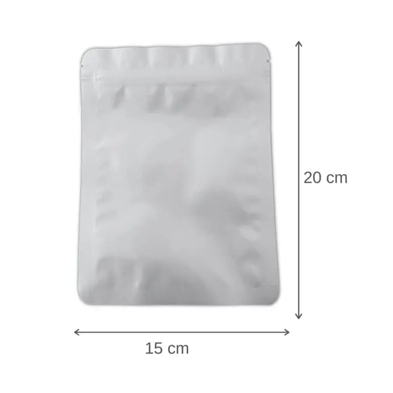 Mylar Bag 15*20cm + 50cc Oxygen Absorber 3 MB 15 20 50 Mylar Bag 15 20 Dimensions 1