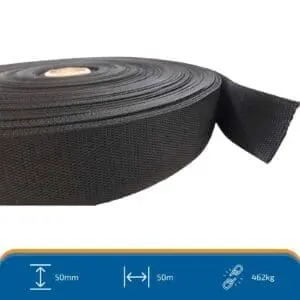 50mm Polyprop Webbing (50m)