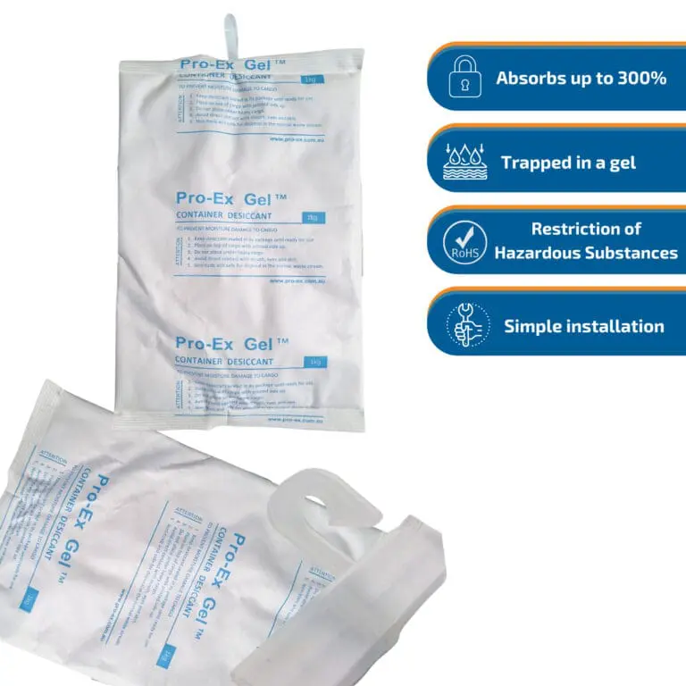 Pro-Ex Gel 1kg Container Shipping Desiccant (8pcs/CTN) 4 PGel 1kg 8pcs CTN Pro Ex Gel 1kg Info