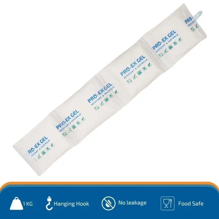 Pro-Ex Gel 1kg Container Shipping Desiccant strip desiccant for shipping container moisture protection