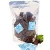 Stand-up pouch bundle with oxygen absorbers in use for dried food storage and preservation