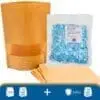 2.5L Kraft Paper Pouch + 200cc Oxygen Absorber
