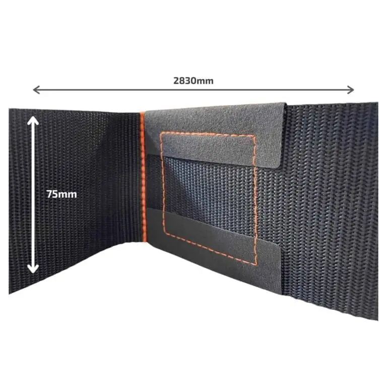 Furniture Lifting Wrist Heavy-Duty Straps 2 RLSB75 Furniture Lifting Wrist Heavy Duty Straps Dimensions
