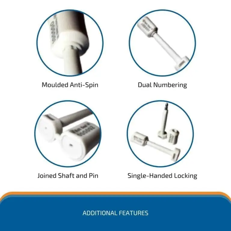 SQBSIV Mini Container Bolt Seal VI Features