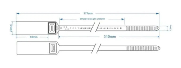 SQHD32 Heavy Duty 320 Indicative Security Seal description image