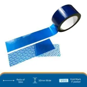 Security Tape | Continuous | Total Transfer | 50mm x 50m