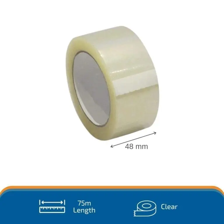 48mm Adhesive Tape 75m 9 TP4875 48mm Adhesive Tape 75m Main 1