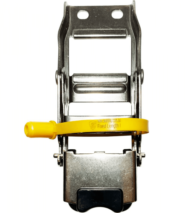 The double locking fixed length plastic seal with a locking length of 173mm.