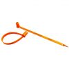 Fixed Length Double Locking Plastic Seal Orange