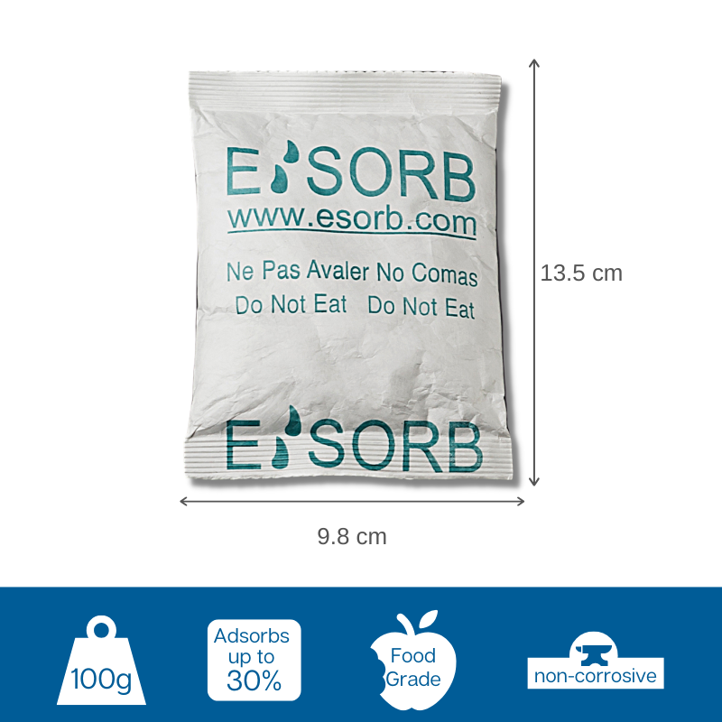 100g Silica Gel - Packaging Desiccants - Protection Experts Australia