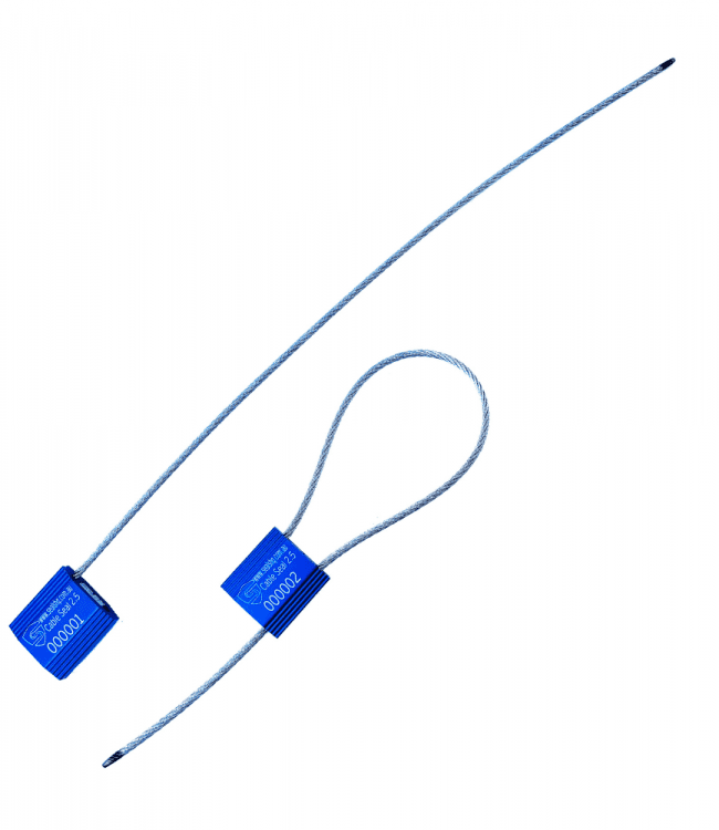 The Cable Wire Seal comes with encapsulated tips.