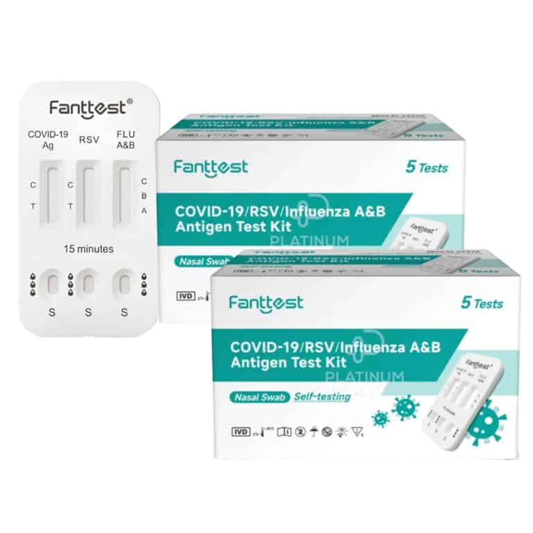 Antigen 4-in-1 Rapid Test – COVID, Flu A/B, RSV (Nasal) 2 AT 4 1 Antigen 4 in 1 Rapid Test