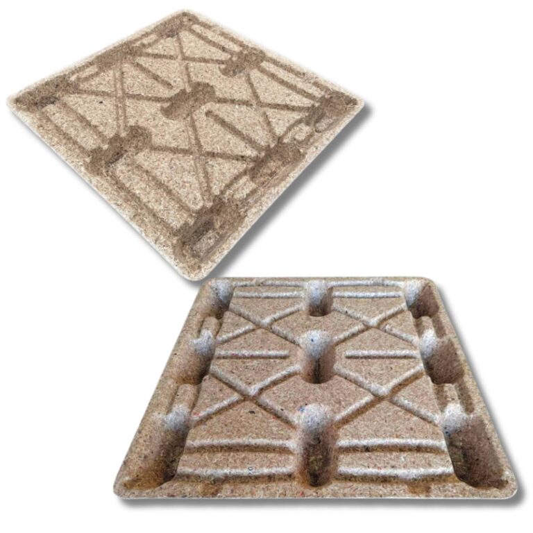Eco-Friendly Compressed Wood Pallets | 1100 x 1100 x 130mm 4 AXCP1100 Eco Friendly Compressed Wood Pallets Close Up 1