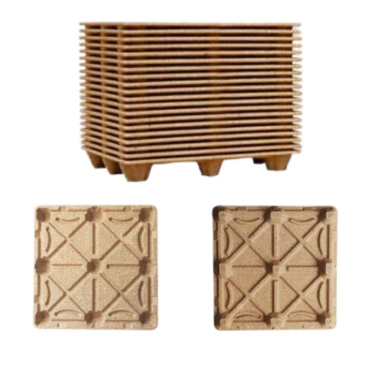 Eco-Friendly Compressed Wood Pallets | 1100 x 1100 x 130mm 3 AXCP1100 Eco Friendly Compressed Wood Pallets Main Close Up