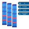 Dry Pole 1kg container desiccant strips with moisture protection features