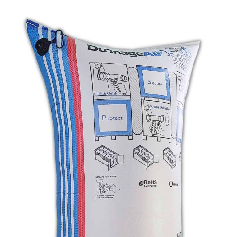 EXP210 Dunnage bags 90cm x 210cm Inflator Close Up 1