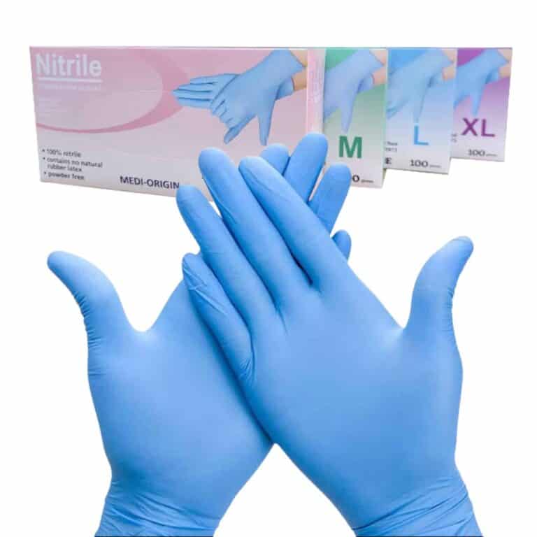 Blue Powder-Free Nitrile Disposable Gloves 2 GN Blue Powder Free Nitrile Disposable Gloves 1 1