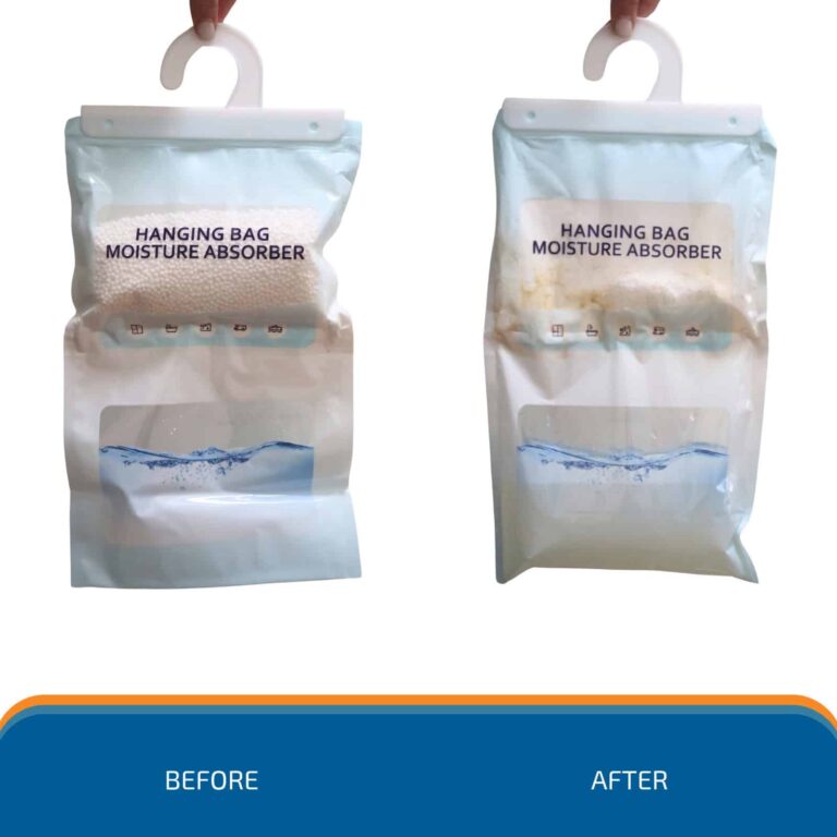 Home 440g Home Hanging Absorber Dims Before After