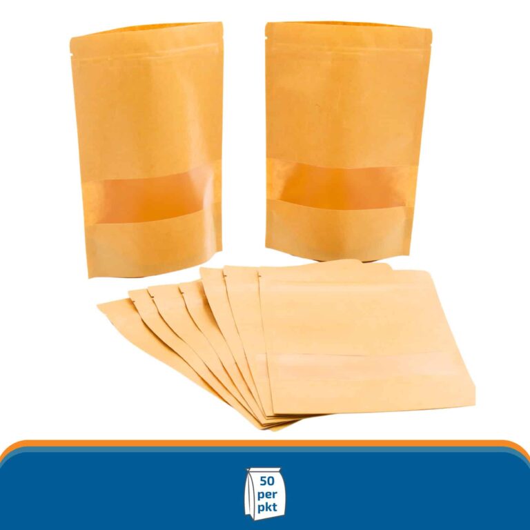 2.5L Kraft Paper Pouch 20*30 cm 3 2.5L Kraft pouch quantity image for bulk food packaging and storage protection