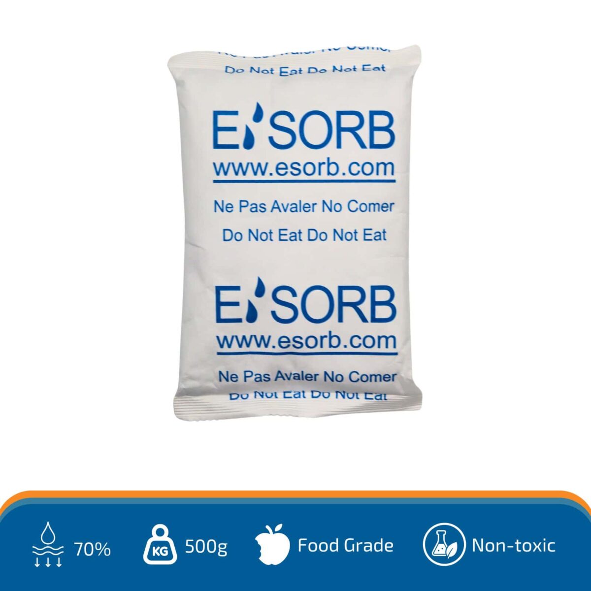 Mineral Desiccant 500g Tyvek 1 Mineral Desiccant 500g Tyvek