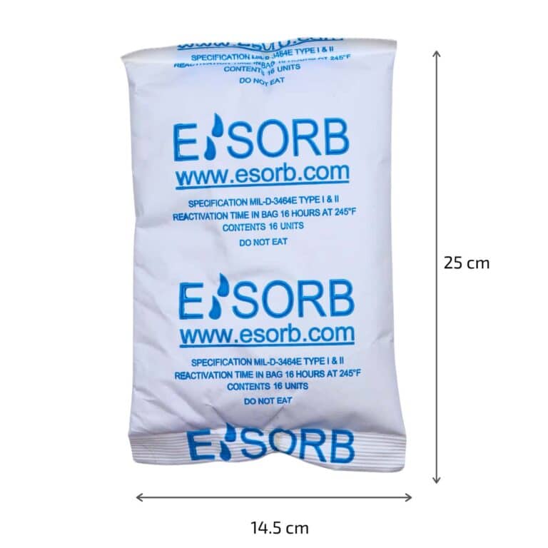 MT 16Unit Clay Desiccant 16 Unit Dimensions