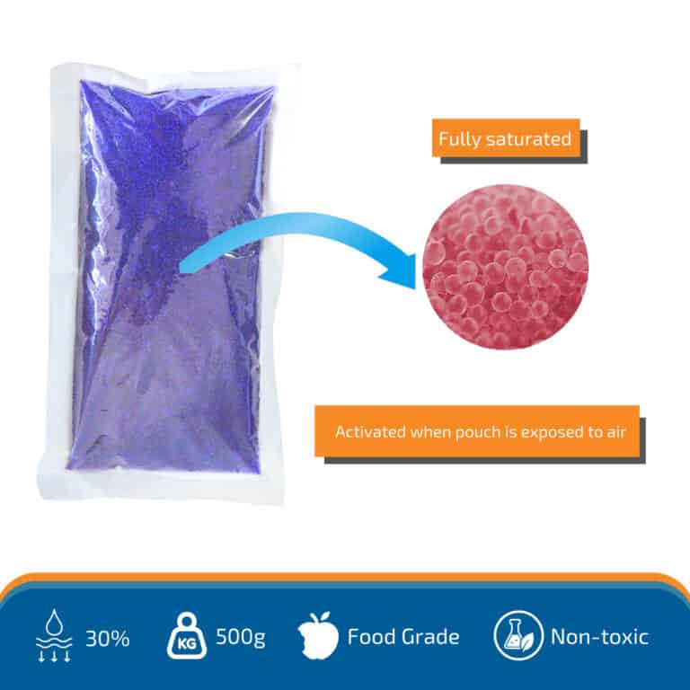 Indicating Silica Gel Pouch (500g) Blue 4 OSD 500g Orange Indicating Silica Gel Pouch 500g Main 2