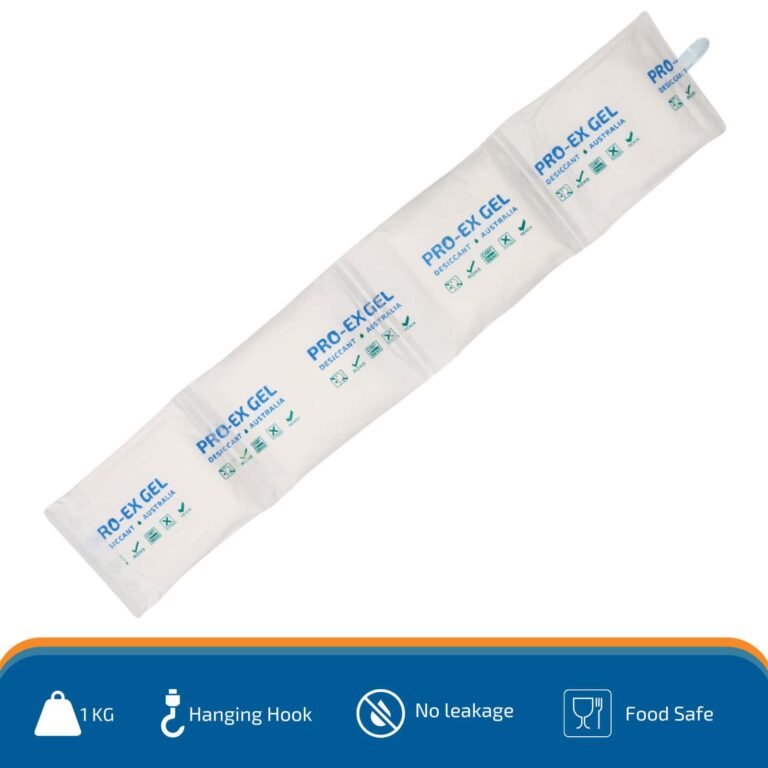Pro-Ex Gel 1kg strip desiccant for shipping container moisture protection