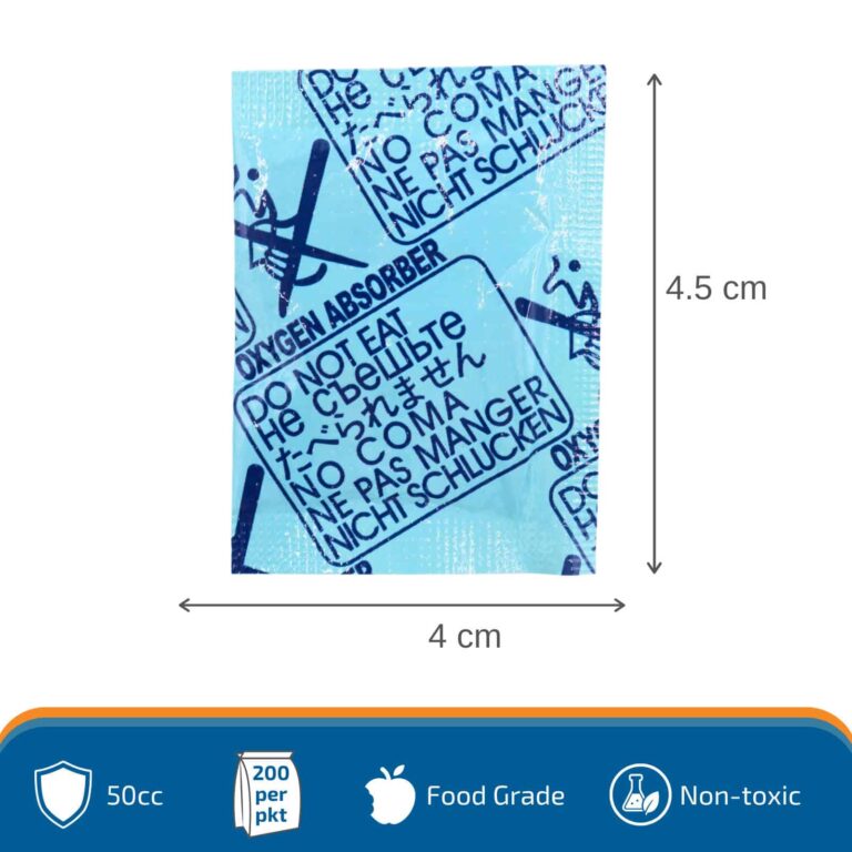 Mylar Bag 15*20cm + 50cc Oxygen Absorber 5 50cc oxygen absorber with Mylar bag bundle product details for food storage and moisture control