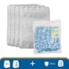 10.5L Mylar bag and oxygen absorber bundle for long-term food storage and shelf life extension