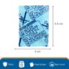 100cc Oxygen absorber image with dimensions for stand up pouch storage