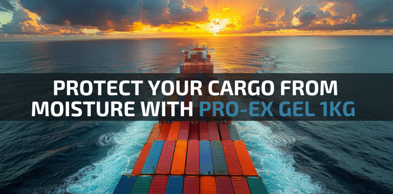 How to Protect Shipping Containers from Moisture with Pro-Ex Gel 1kg