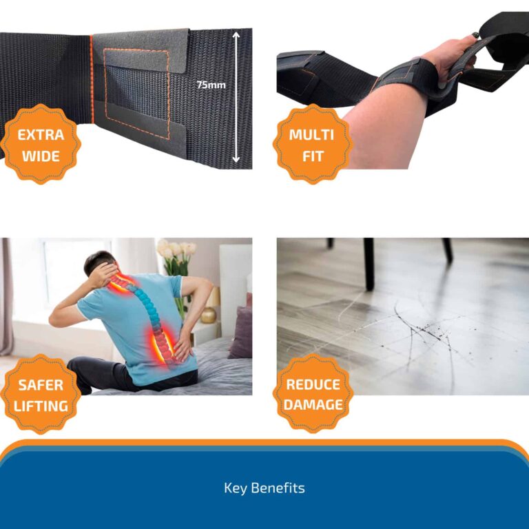 Furniture Lifting Wrist Heavy-Duty Straps 6 RLSB75 Furniture Lifting Wrist Heavy Duty Straps Benefits