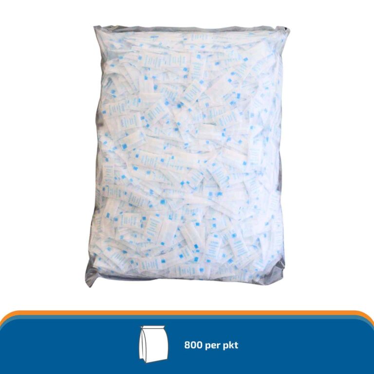 Esorb 2g silica gel desiccant packets in bulk quantity for packaging humidity protection