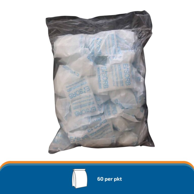 50g Silica Gel Desiccant 3 Esorb 50g silica gel desiccant packets in bulk quantity for product packaging moisture control