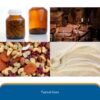 Silica gel desiccant uses image showing applications for food, electronics, and storage protection