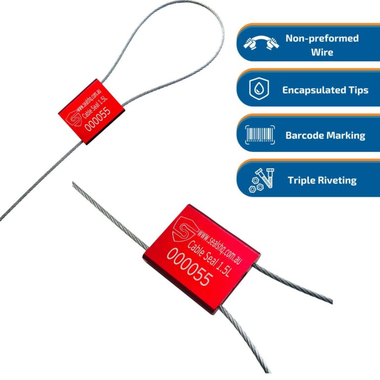 SQCW15 Cable Wire Seal 1.5mm Info