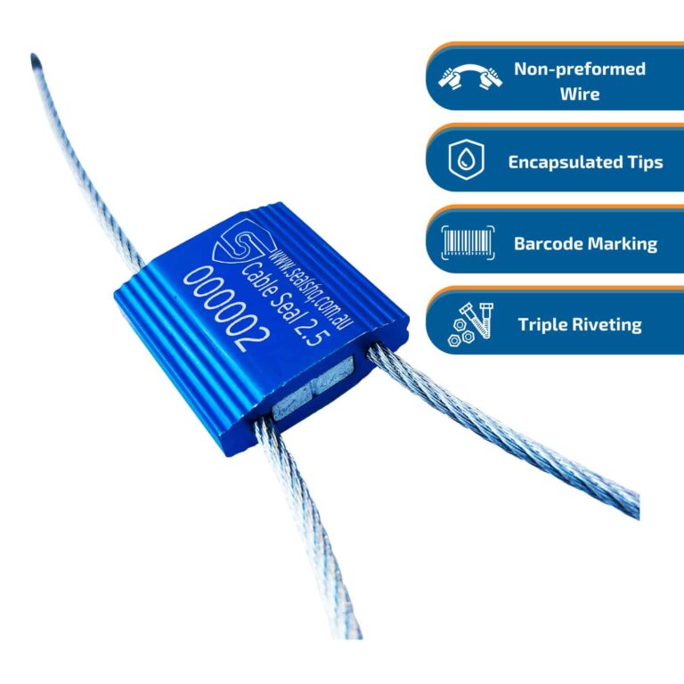 SQCW25 Cable Wire Seal 2.5 Info