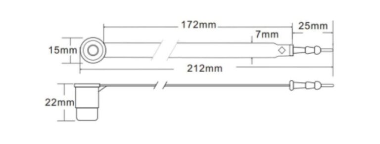 Fixed Length Double Locking Plastic Seal 6 SQFL1 Fixed Length Double Locking Plastic Seal description image