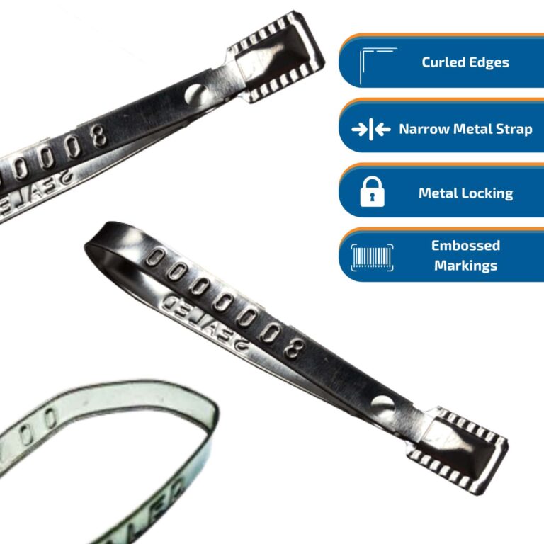 Flat Metal 200 Indicative Security Seal 4 SQFM Silver 1000 Flat Metal 200 Indicative Security Seal Info