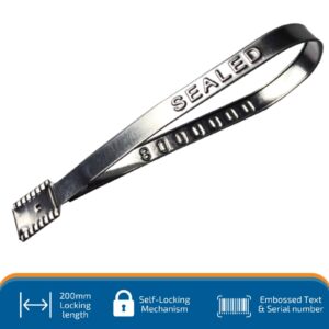 Flat Metal 200 Indicative Security Seal