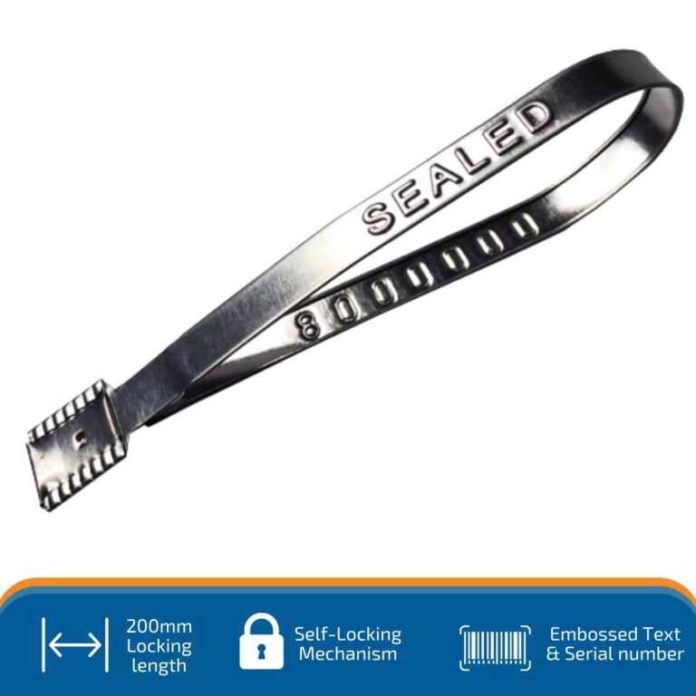 Flat Metal 200 Indicative Security Seal 1 SQFM Silver 1000 Flat Metal 200 Indicative Security Seal Main 1