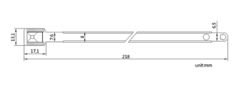 Flat Metal 200 Indicative Security Seal 5 SQFM Silver 1000 Flat Metal 200 Indicative Security Seal description image 1