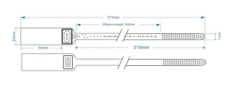 Heavy Duty 320 Indicative Security Seal 24 SQHD32 Heavy Duty 320 Indicative Security Seal description image