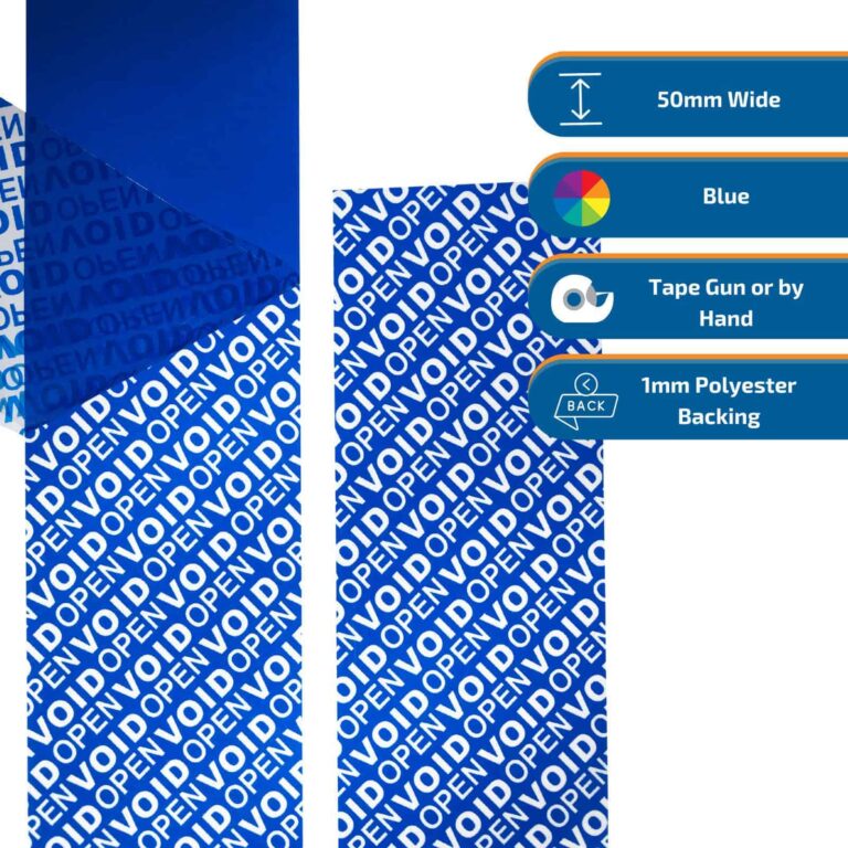 Security Tape | Continuous | Total Transfer | 50mm x 50m 4 SQSTCR Security Tape Continuous Info
