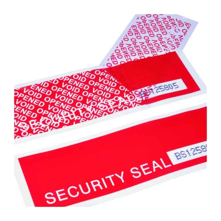 Security Tape | Numbered | Total Transfer | 48mm x 45m 2 SQSTNP Security Tape Numbered Close Up