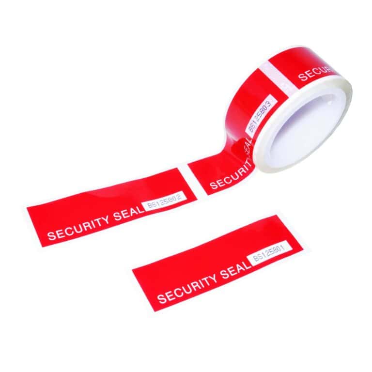 Security Tape | Numbered | Total Transfer | 48mm x 45m 3 SQSTNP Security Tape Numbered Close up 1