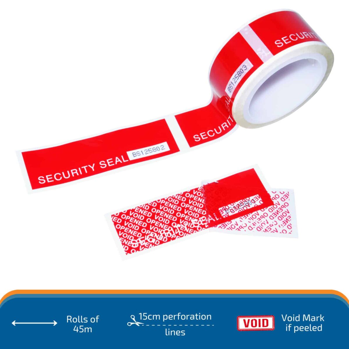 Security Tape | Numbered | Total Transfer | 48mm x 45m 9 Security Tape | Numbered | Total Transfer | 48mm x 45m